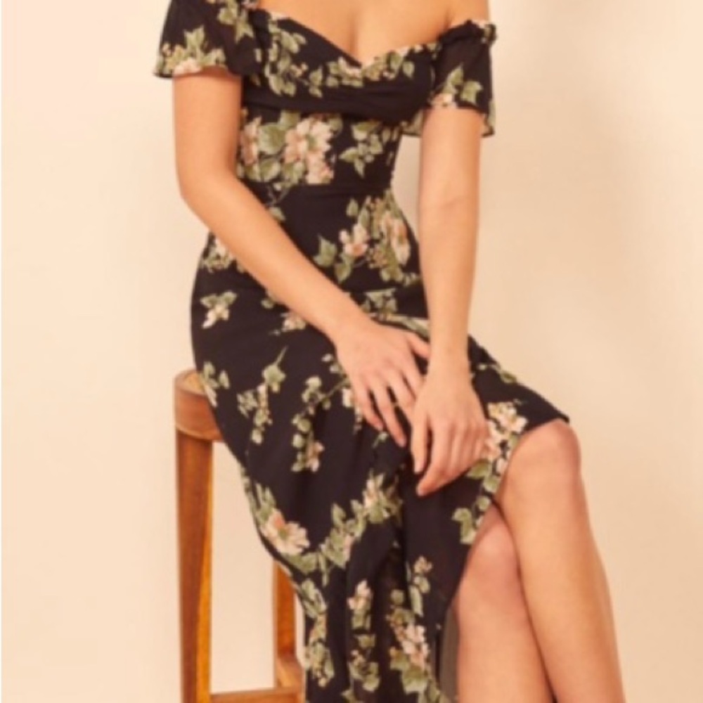 Reformation Like New Butterfly Dress - Arielle Print Size 2